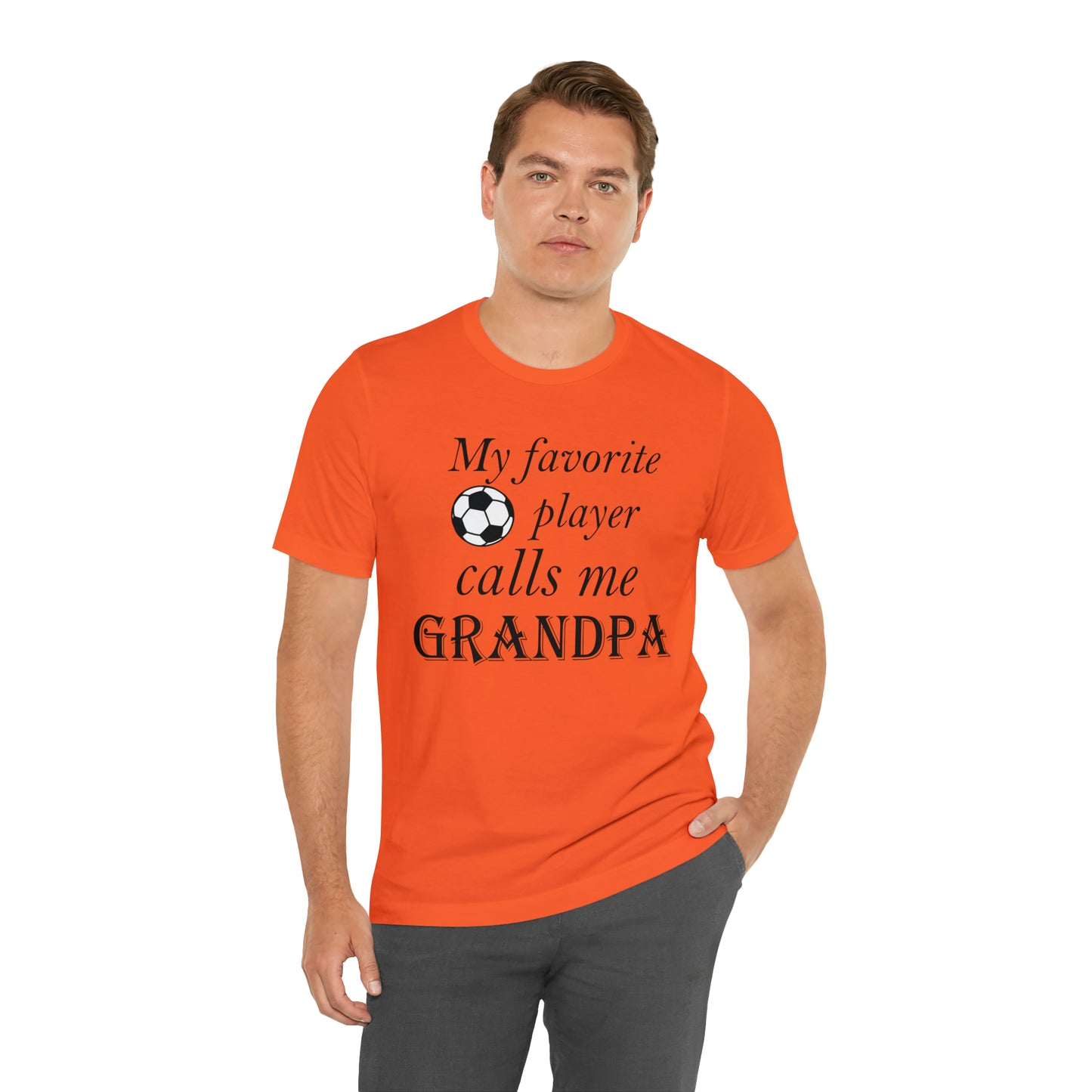 Grandpa Favorite Soccer Player T-Shirt