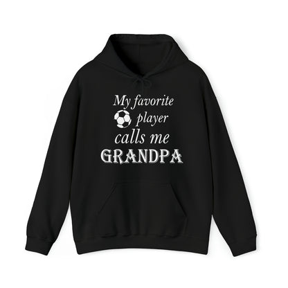 Grandpa Favorite Soccer Player Hoodie