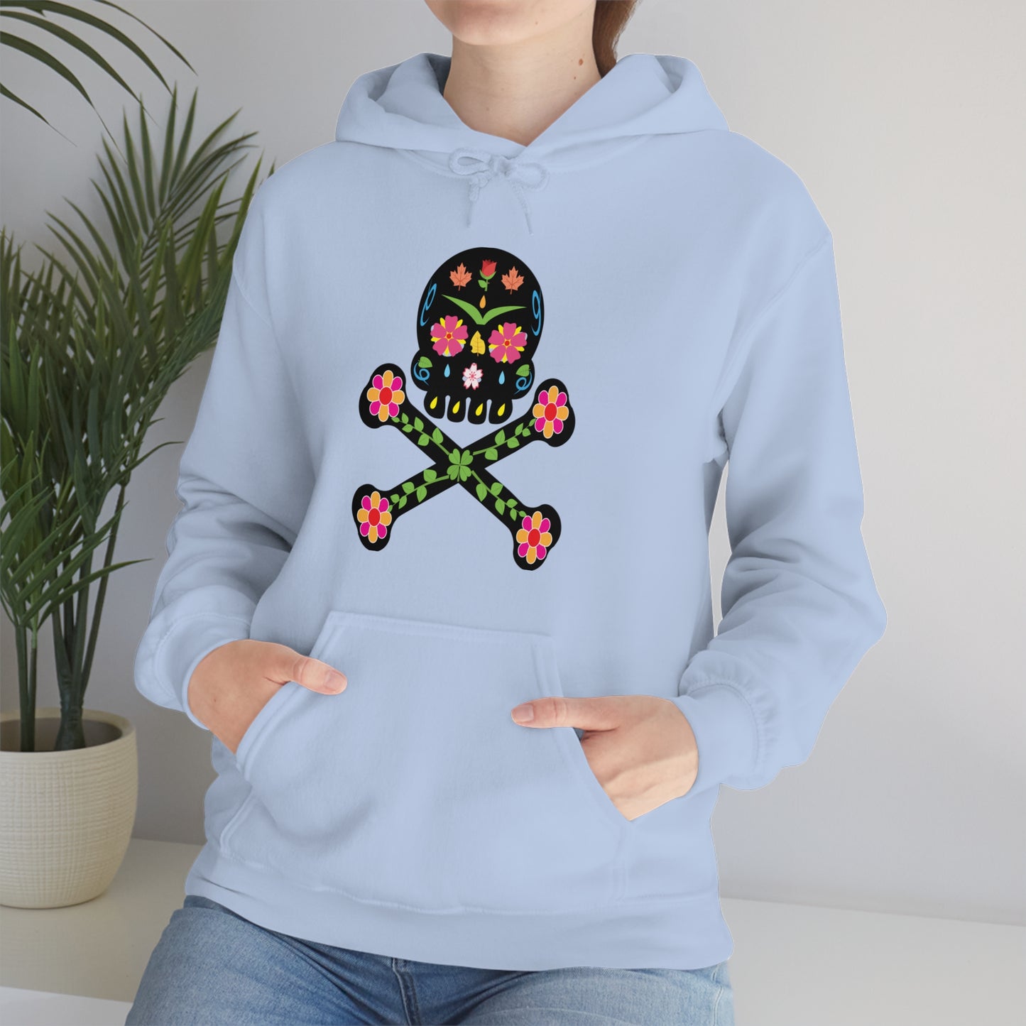 Day of the Dead Skull Hoodie