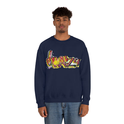 Crazy graffiti Crewneck Sweatshirt