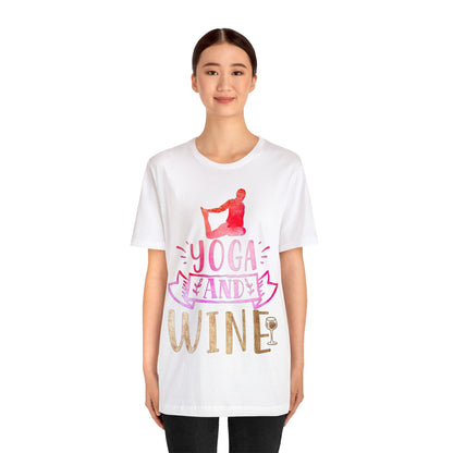 Yoga And Wine T-Shirt