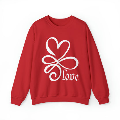 Infinity Heart Crewneck Sweatshirt