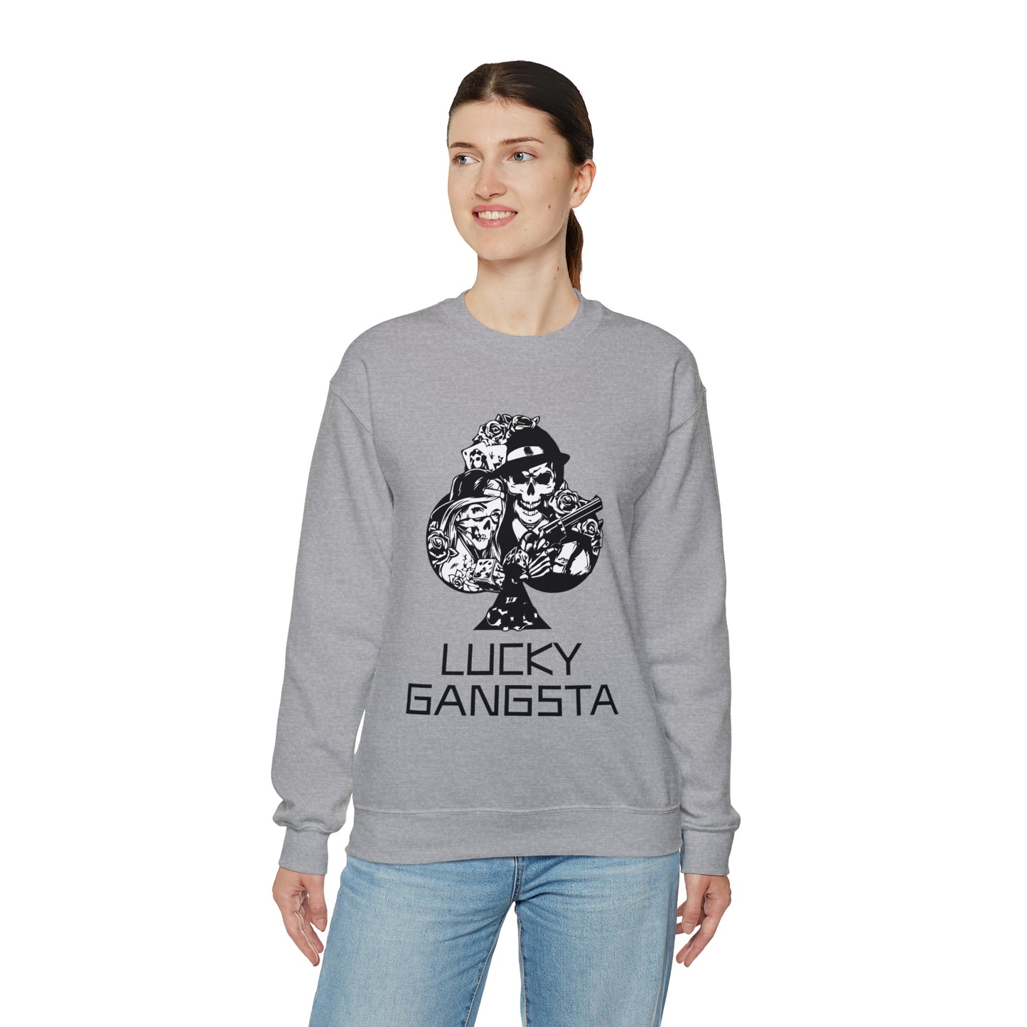 Lucky Gangsta Crewneck Sweatshirt