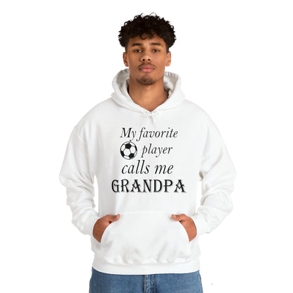 Grandpa Favorite Soccer Player Hoodie