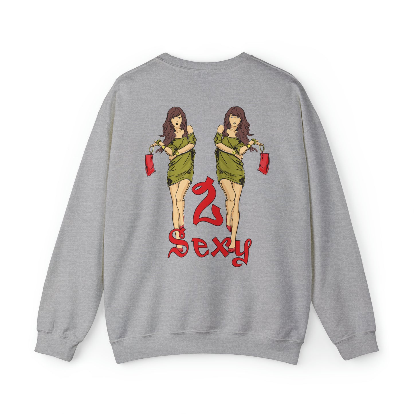 2_Sexy chick Crewneck Sweatshirt