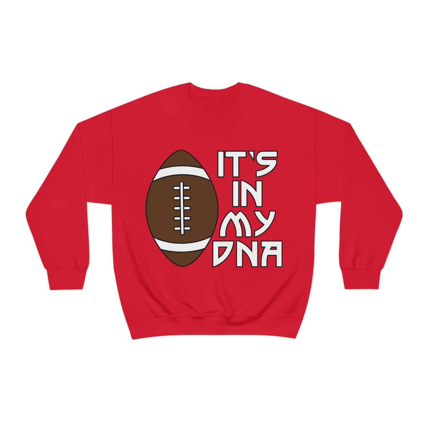 Football is in my DNA Crewneck Sweatshirt