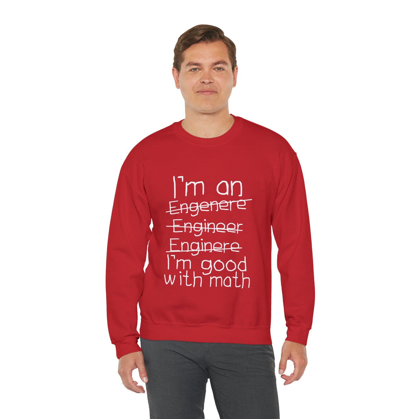 Good with math Crewneck Sweatshirt