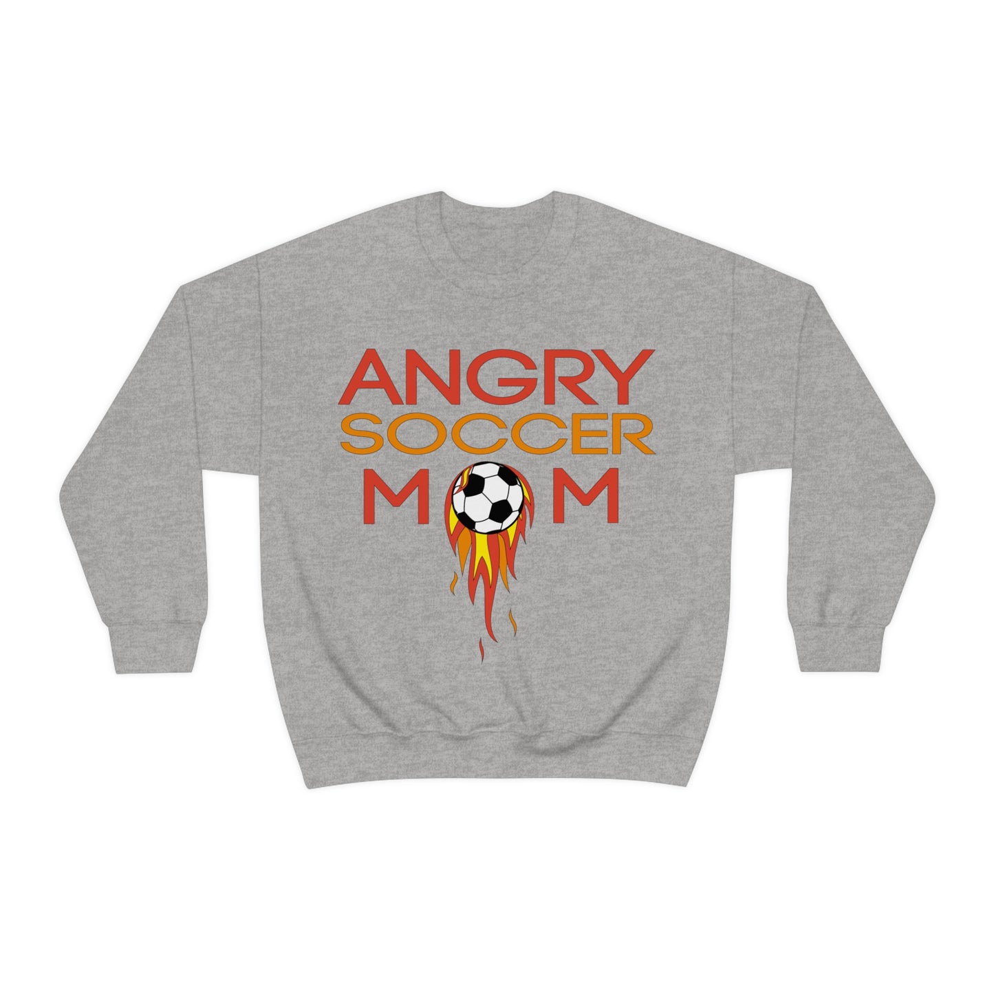 Angry soccer mom Crewneck Sweatshirt