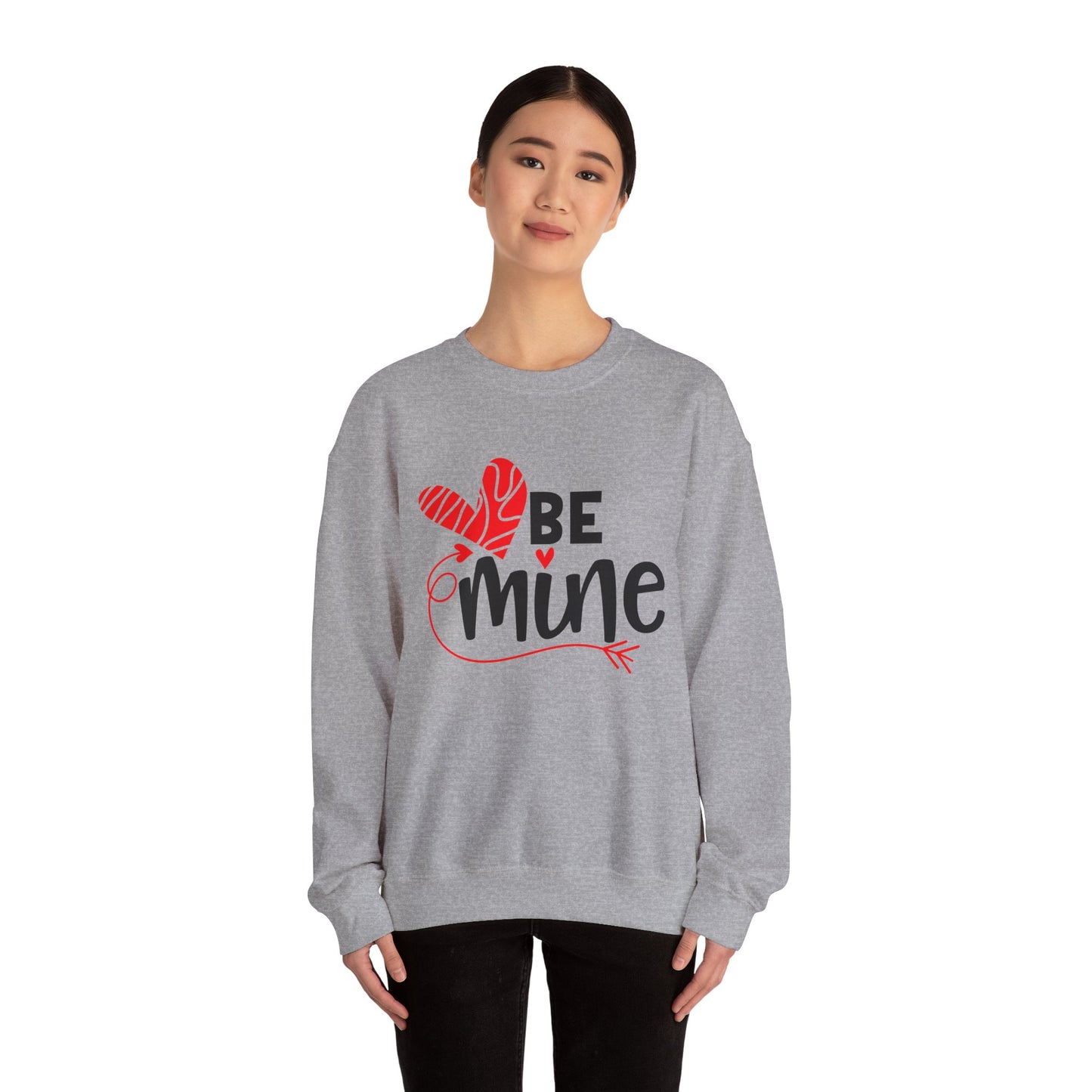 Be mine hearted Crewneck Sweatshirt