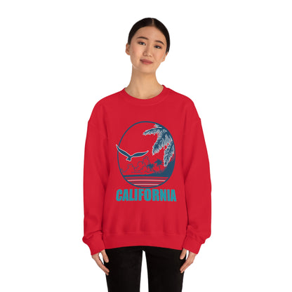 Cali Vibe Crewneck Sweatshirt