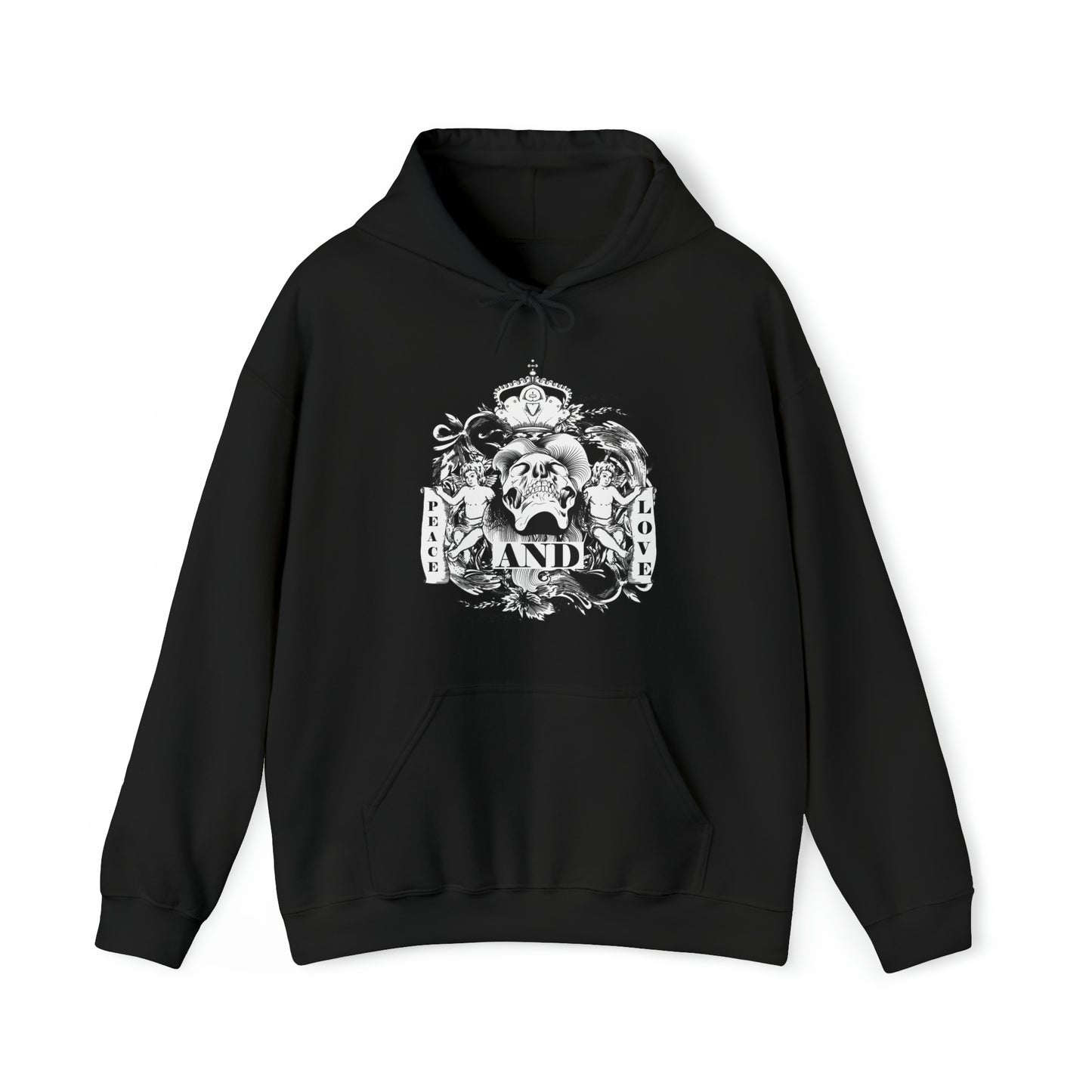 Peace and Love Demon to Angels Hoodie