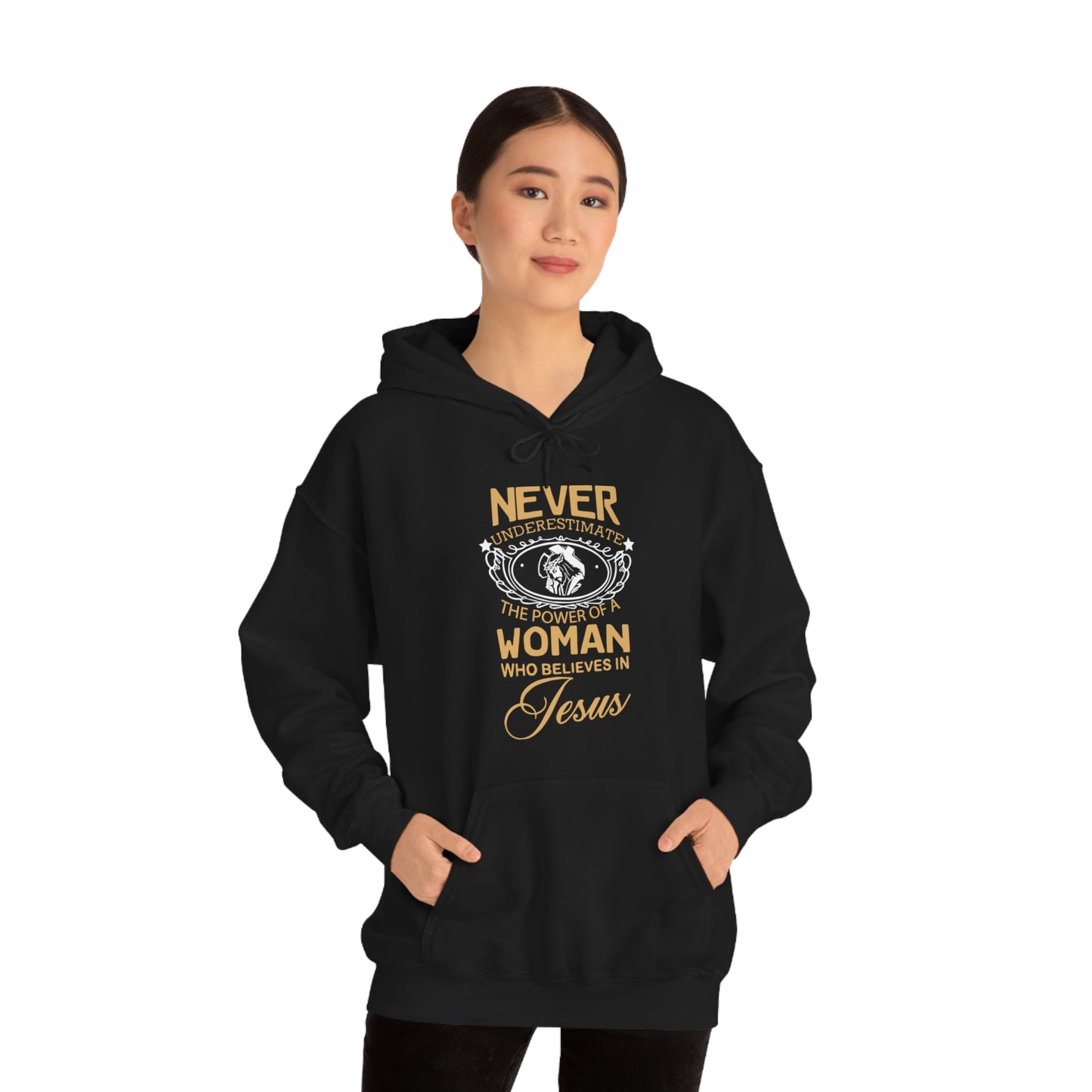 Never underestimate a woman Hoodie