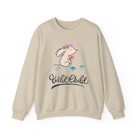 The wild child crewneck sweatshirt