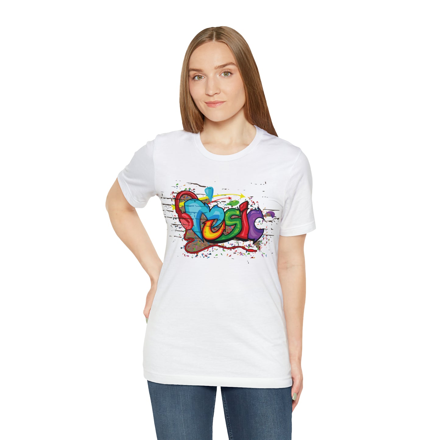 Music colorful graffiti T-Shirt