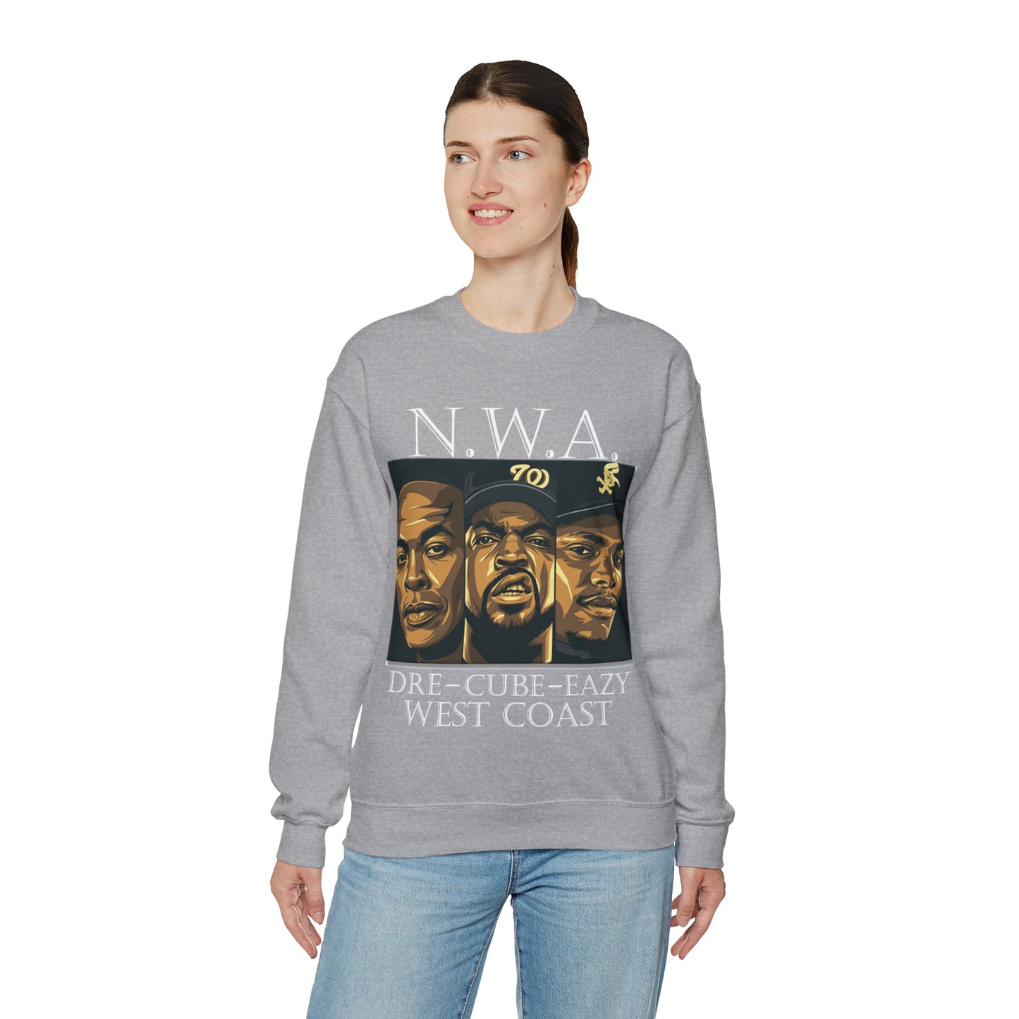 N.W.A West coast Crewneck Sweatshirt