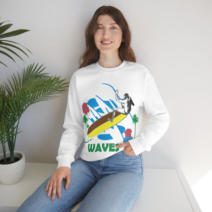 Wave Catching Crewneck Sweatshirt