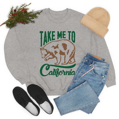 Take me to California Crewneck Sweatshirt