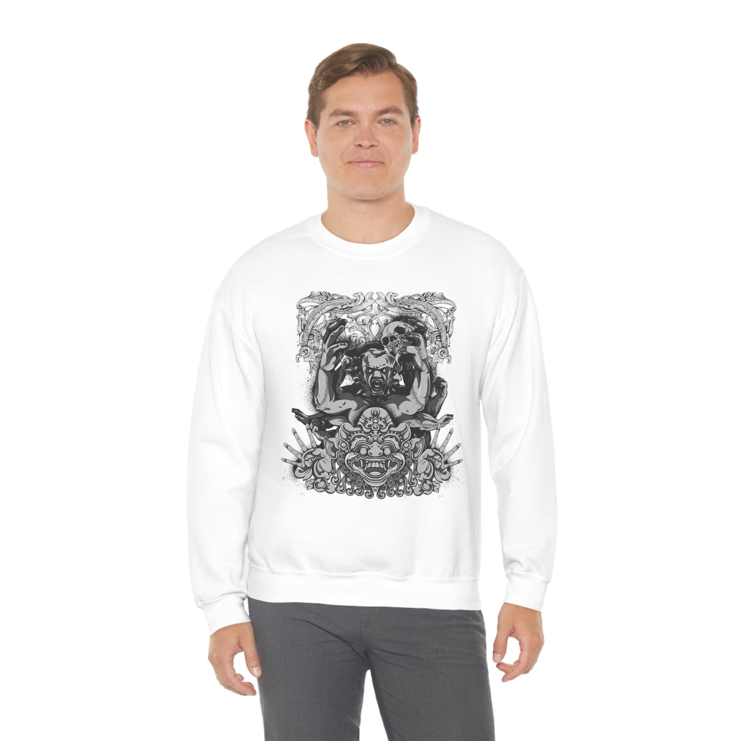 Dark Side Behind The Mask Crewneck Sweatshirt