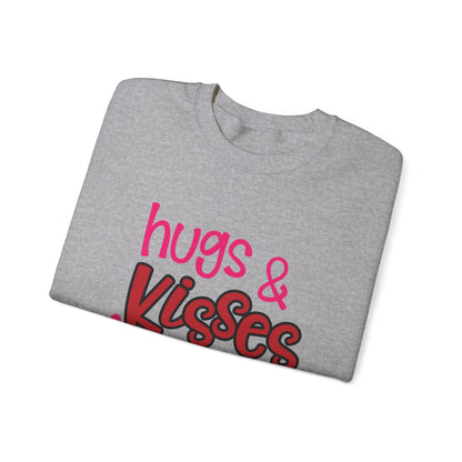 Hugs Kisses Crewneck Sweatshirt