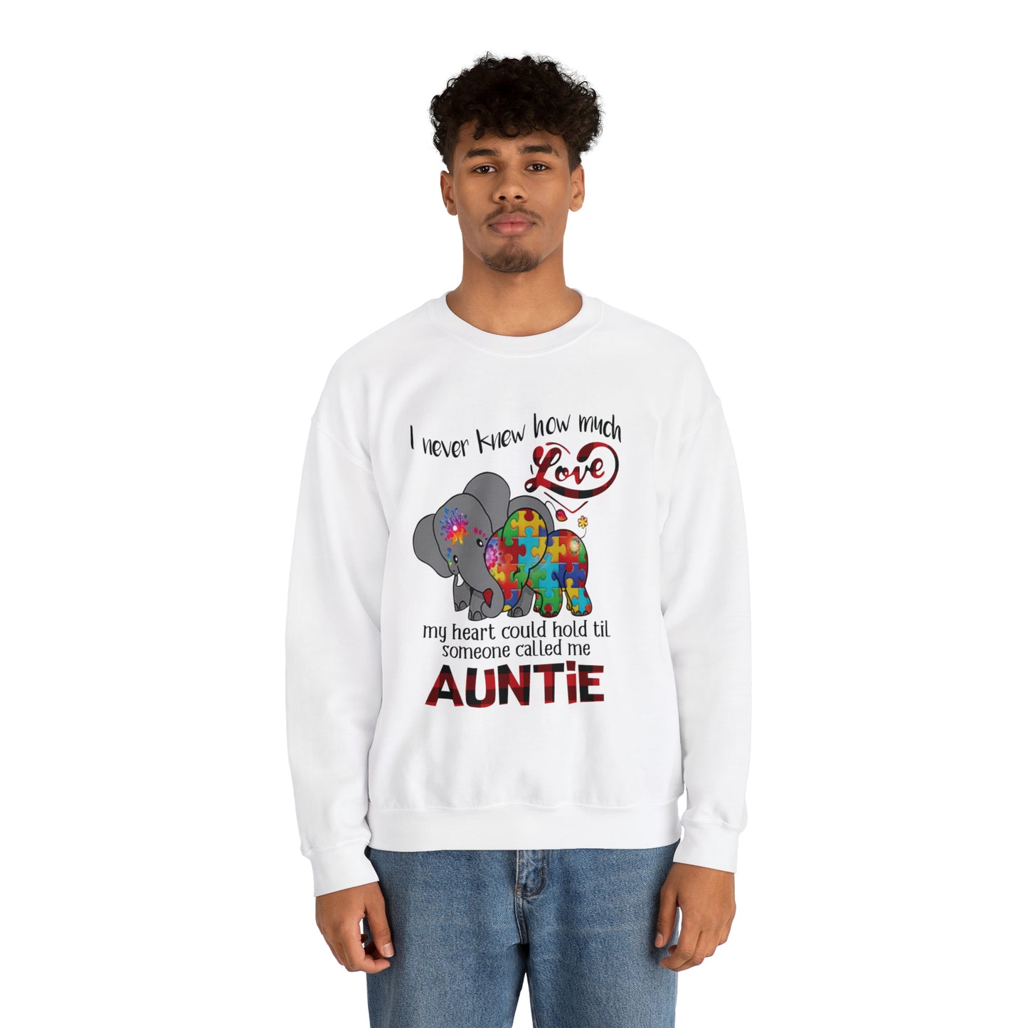 Much love auntie Crewneck Sweatshirt