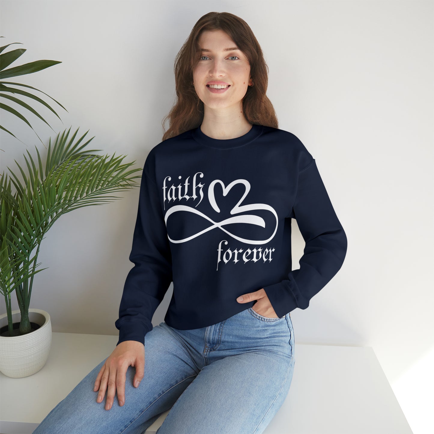 Infinity faith Crewneck Sweatshirt