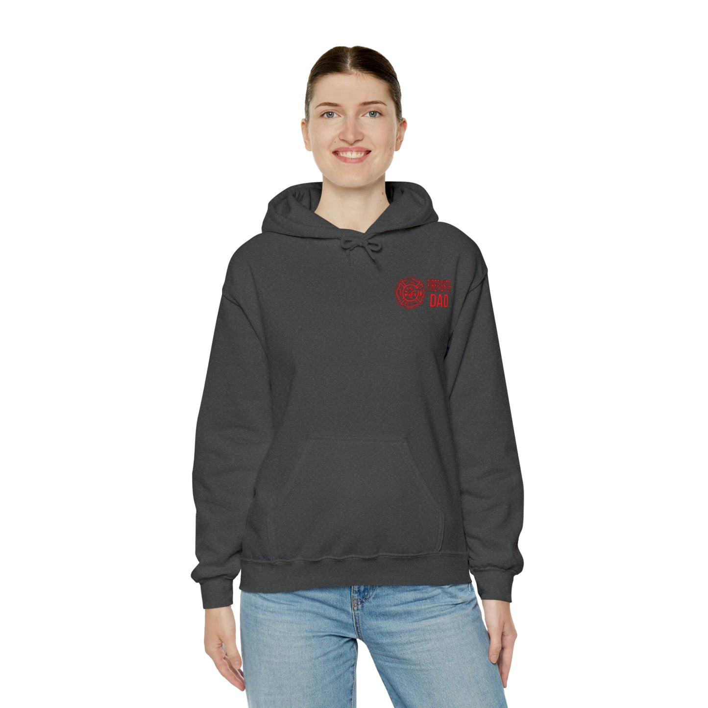 Firefighter Dad Hoodie