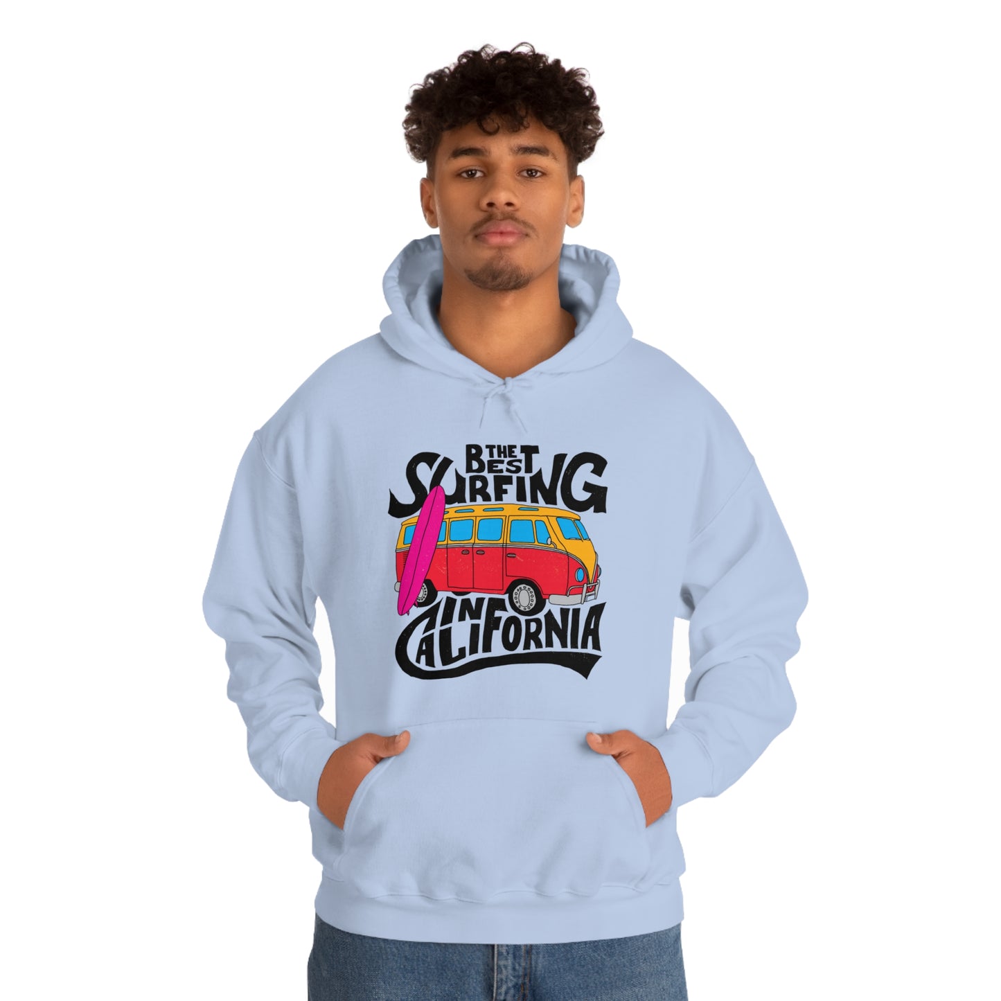 Best Surfing in California Hoodie