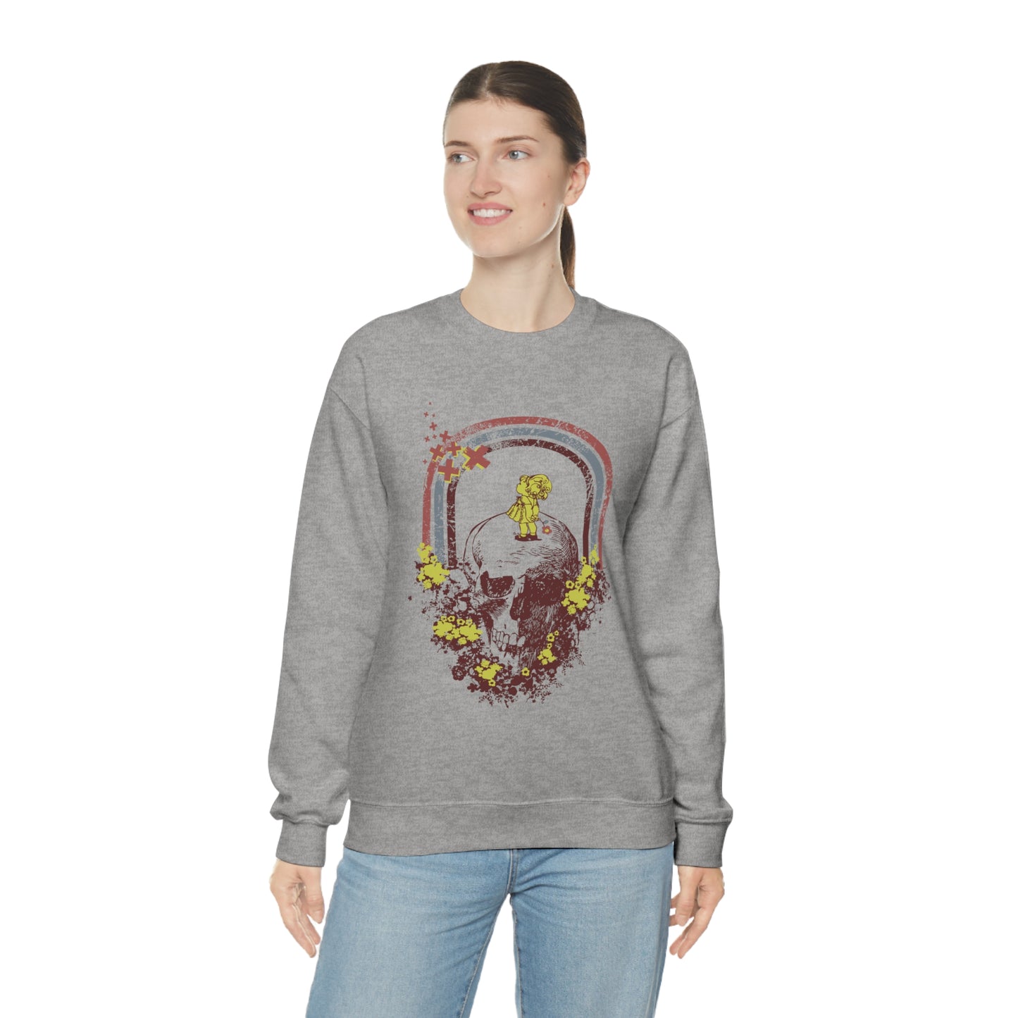 Always a Rainbow at The End of Bad Crewneck Sweatshirt