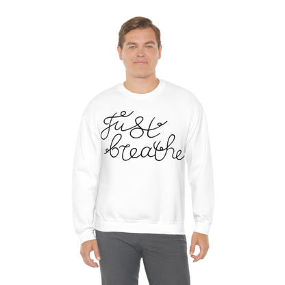 Just Breathe Crewneck Sweatshirt