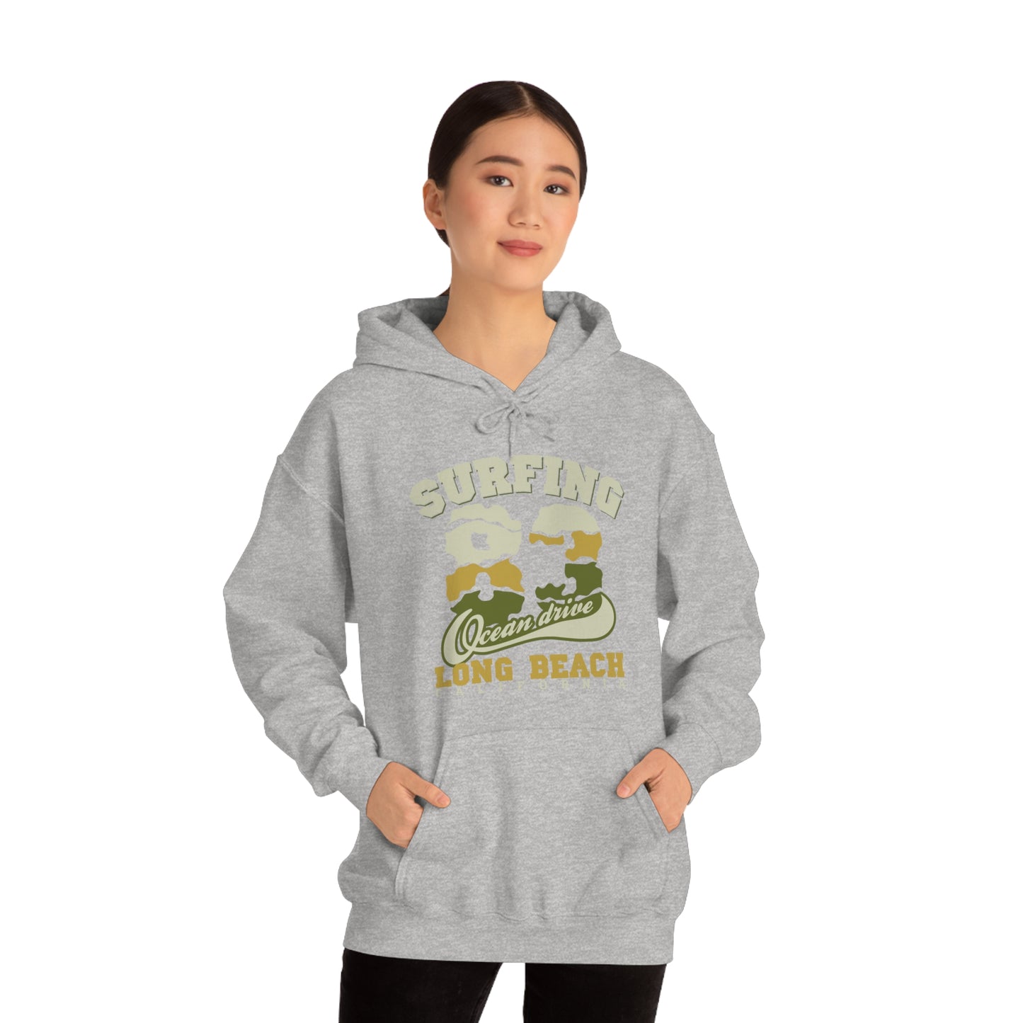 Long Beach Surfing Hoodie