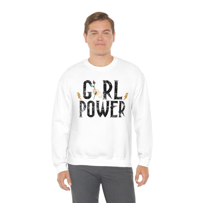 Girl Power Rocks Crewneck Sweatshirt