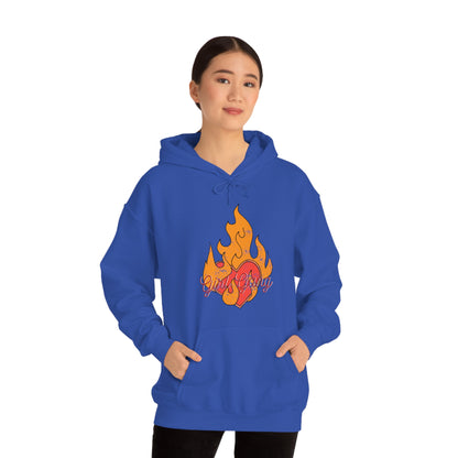 Girl Gang on Fire Hoodie