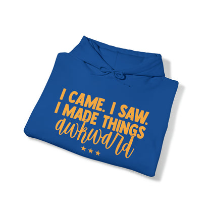 I Came I Saw I Made Things Awkward Hoodie