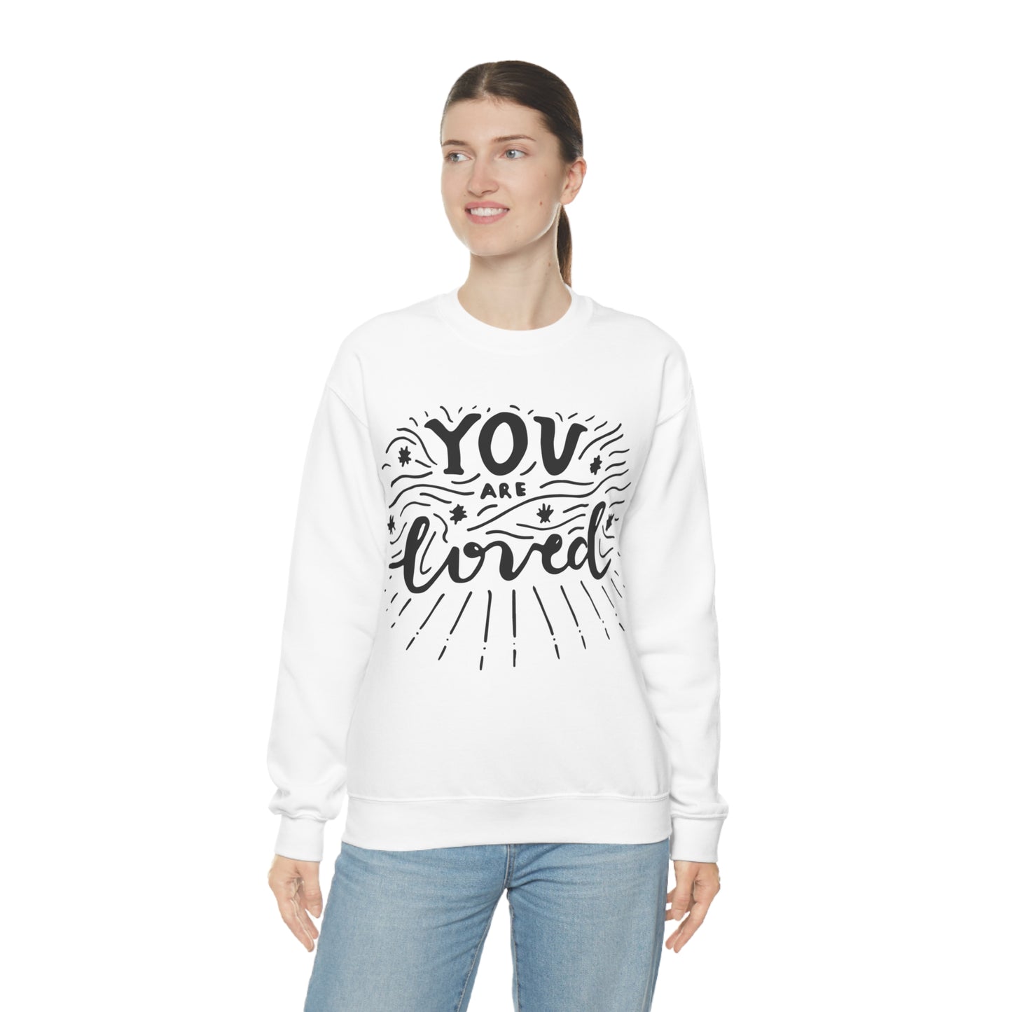 You are loved Crewneck Sweatshirt