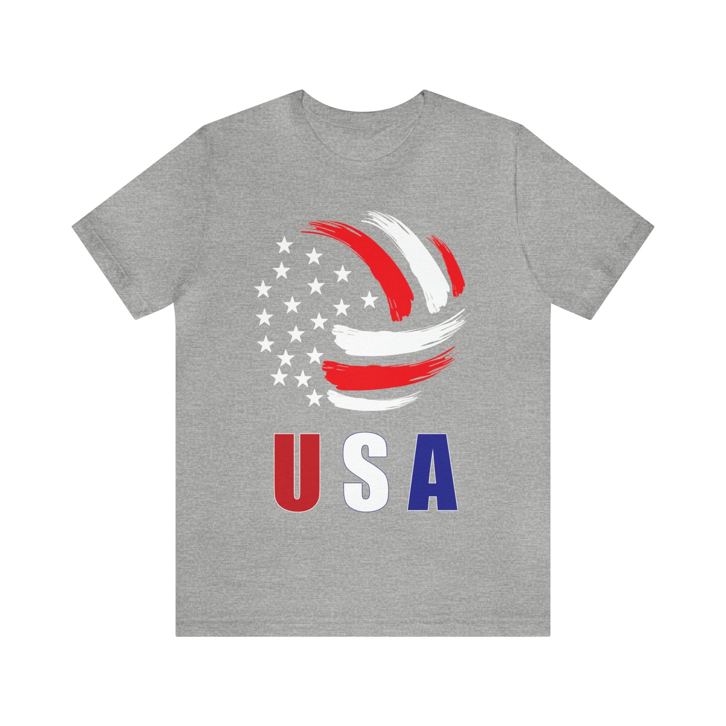 USA Volleyball Flag T-Shirt