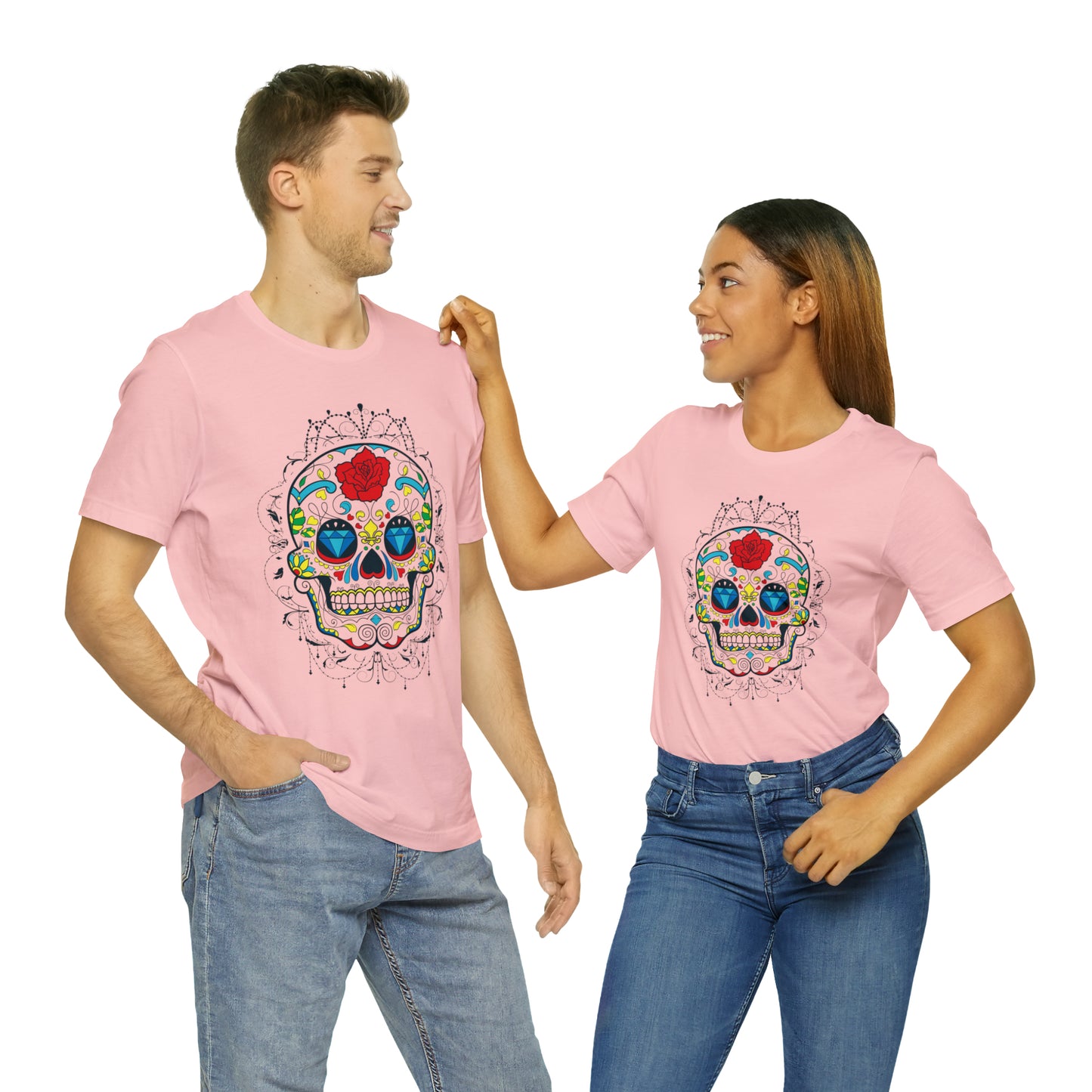 Day of the Dead Diamond Eyes T-Shirt