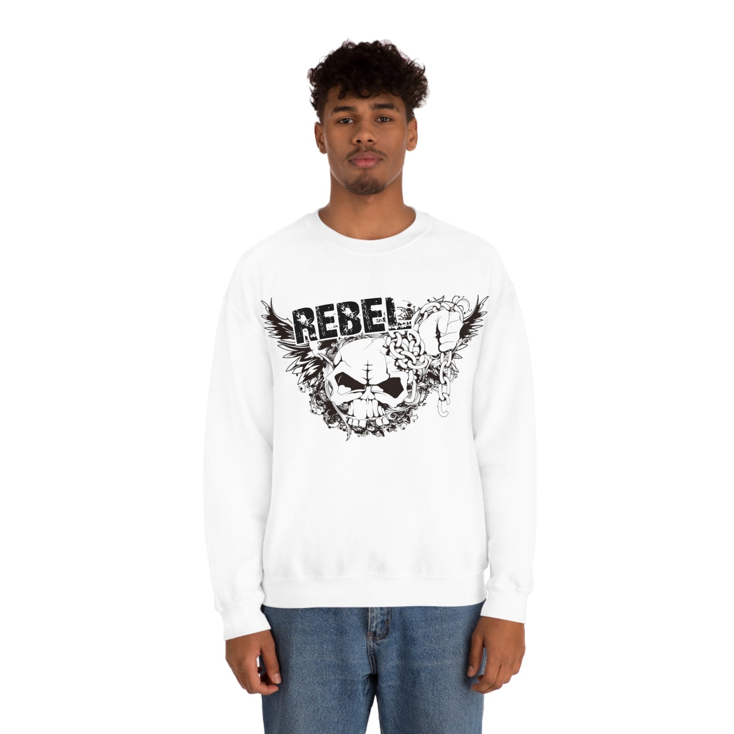 Rebel Skully Crewneck Sweatshirt