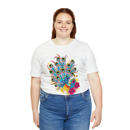 Colorful Peacock T-Shirt