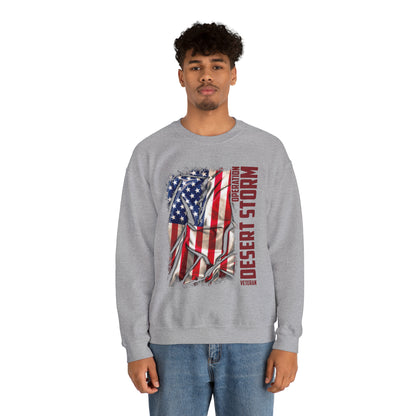 Operation desert storm Veteran Crewneck Sweatshirt