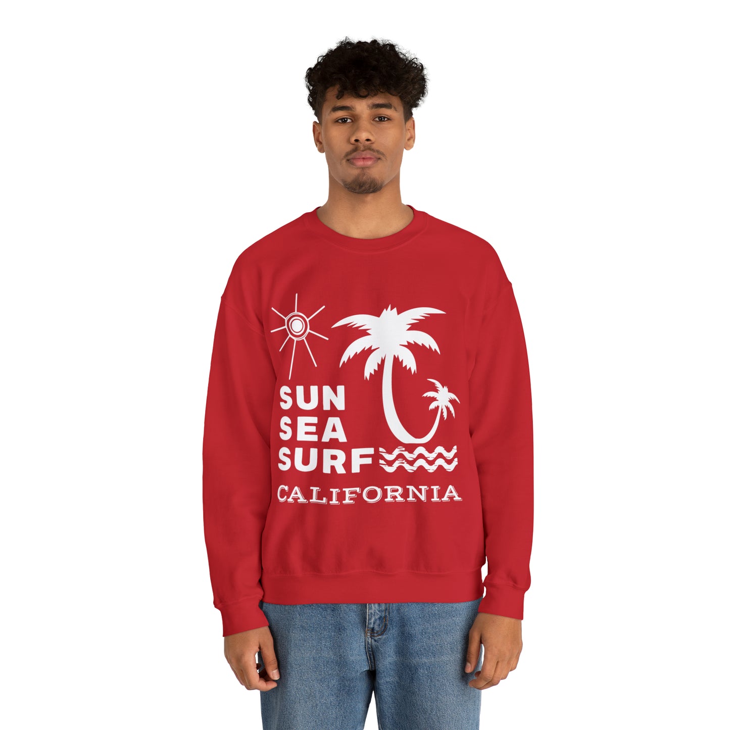 Sun_SEa_Surf Crewneck Sweatshirt