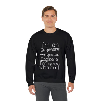 Good with math Crewneck Sweatshirt