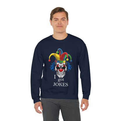 I got jokes Crewneck Sweatshirt