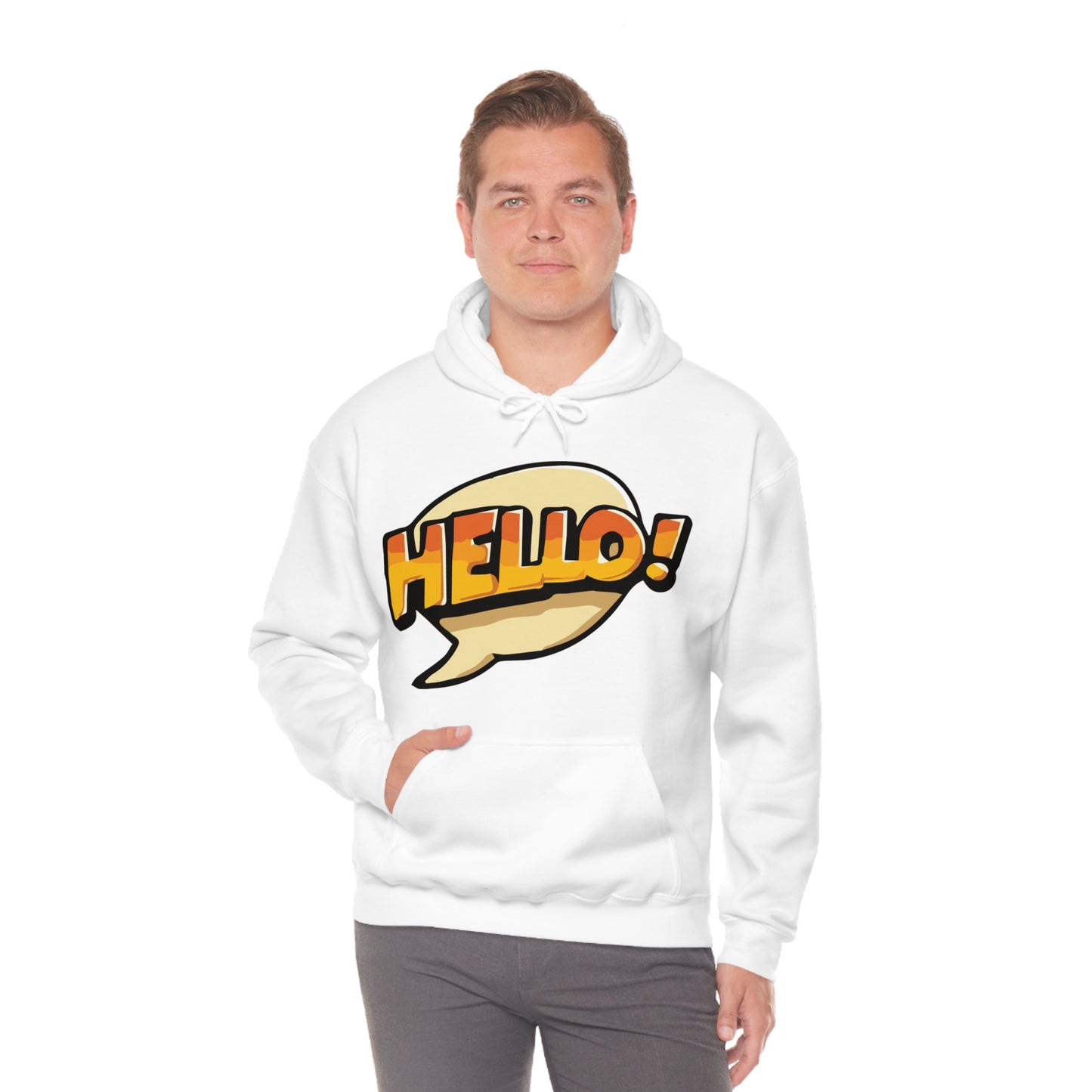 Hello! colorful Hoodie