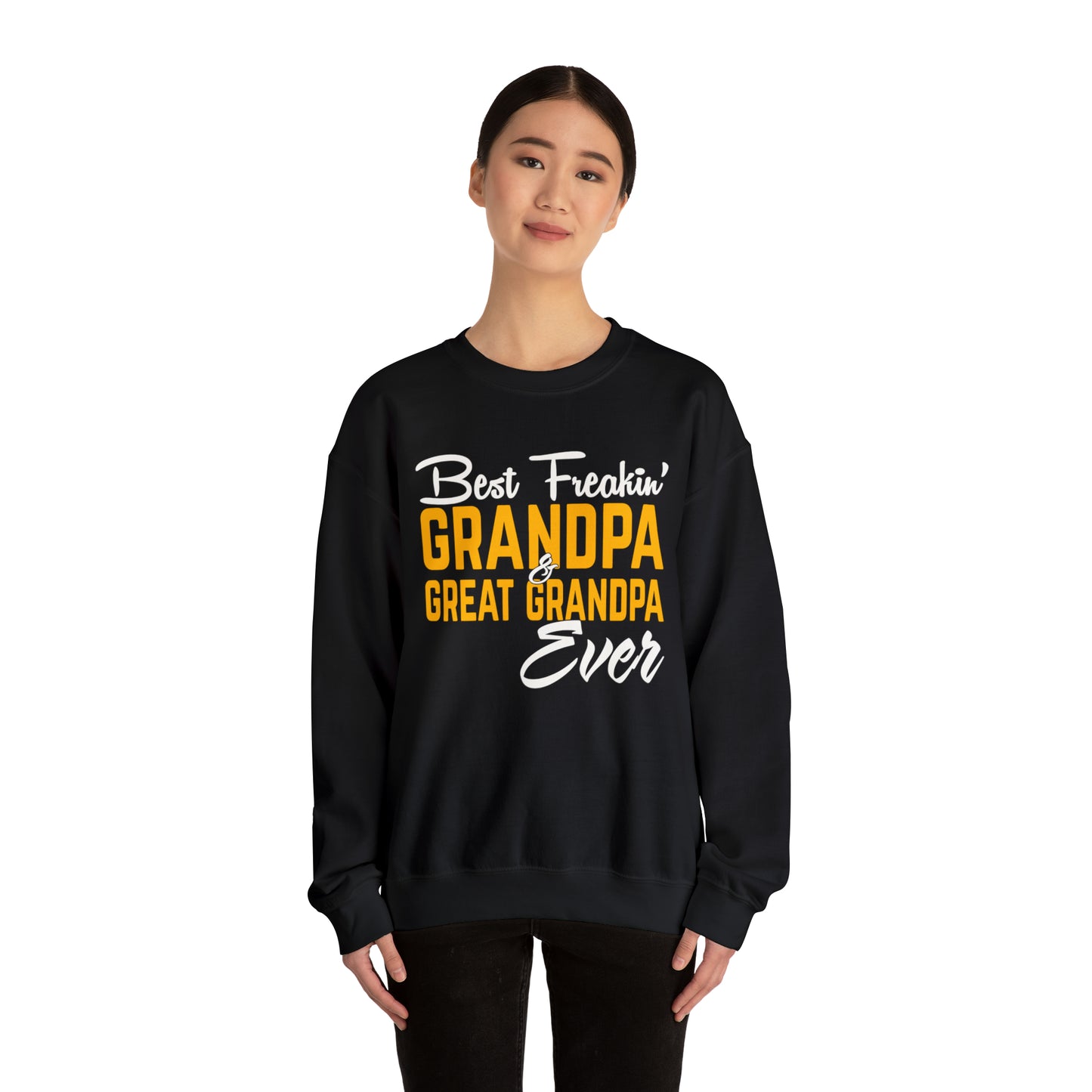 Great grandpa ever Crewneck Sweatshirt