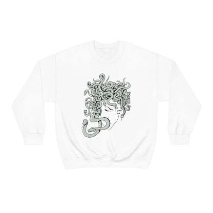 Snake Face Crewneck Sweatshirt