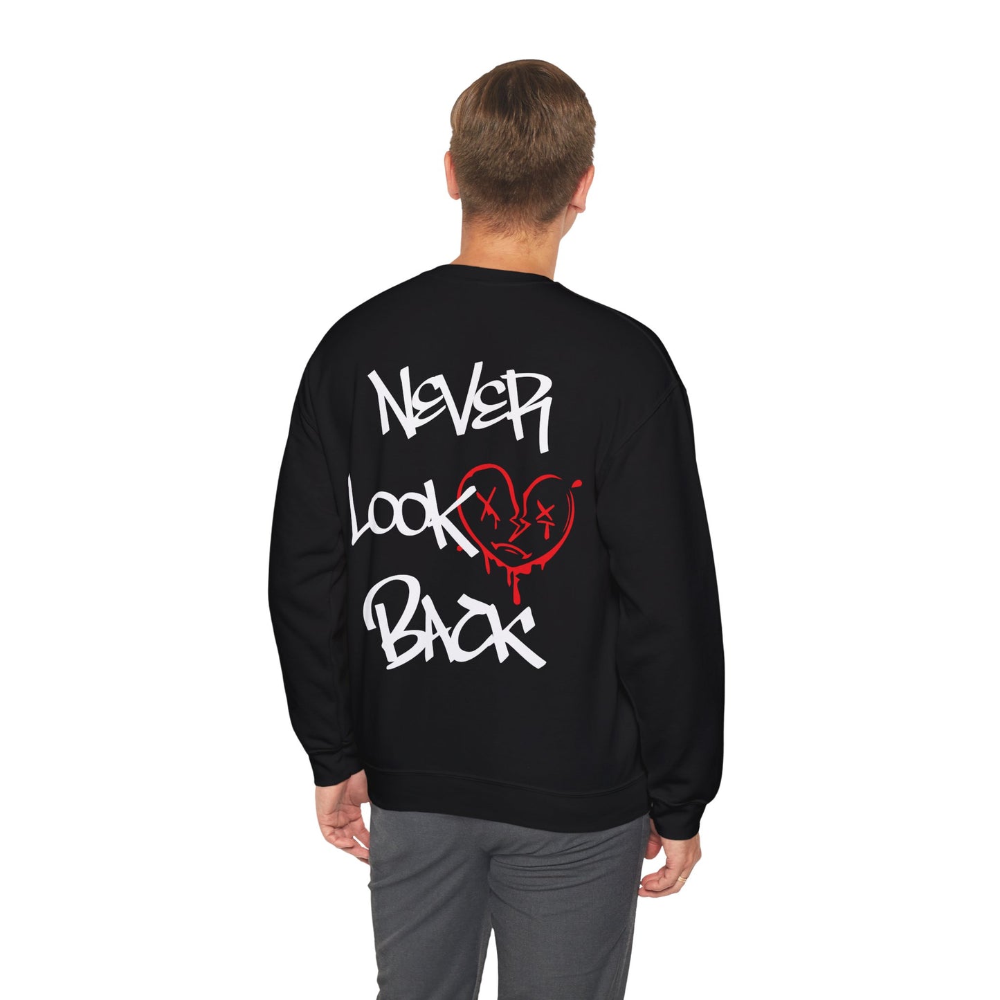 Never look back Crewneck Sweatshirt