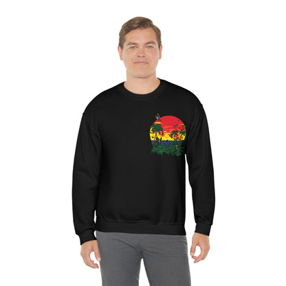 Sunset Butterfly Vibes Crewneck Sweatshirt