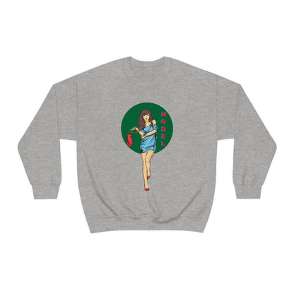 Model girl Crewneck Sweatshirt