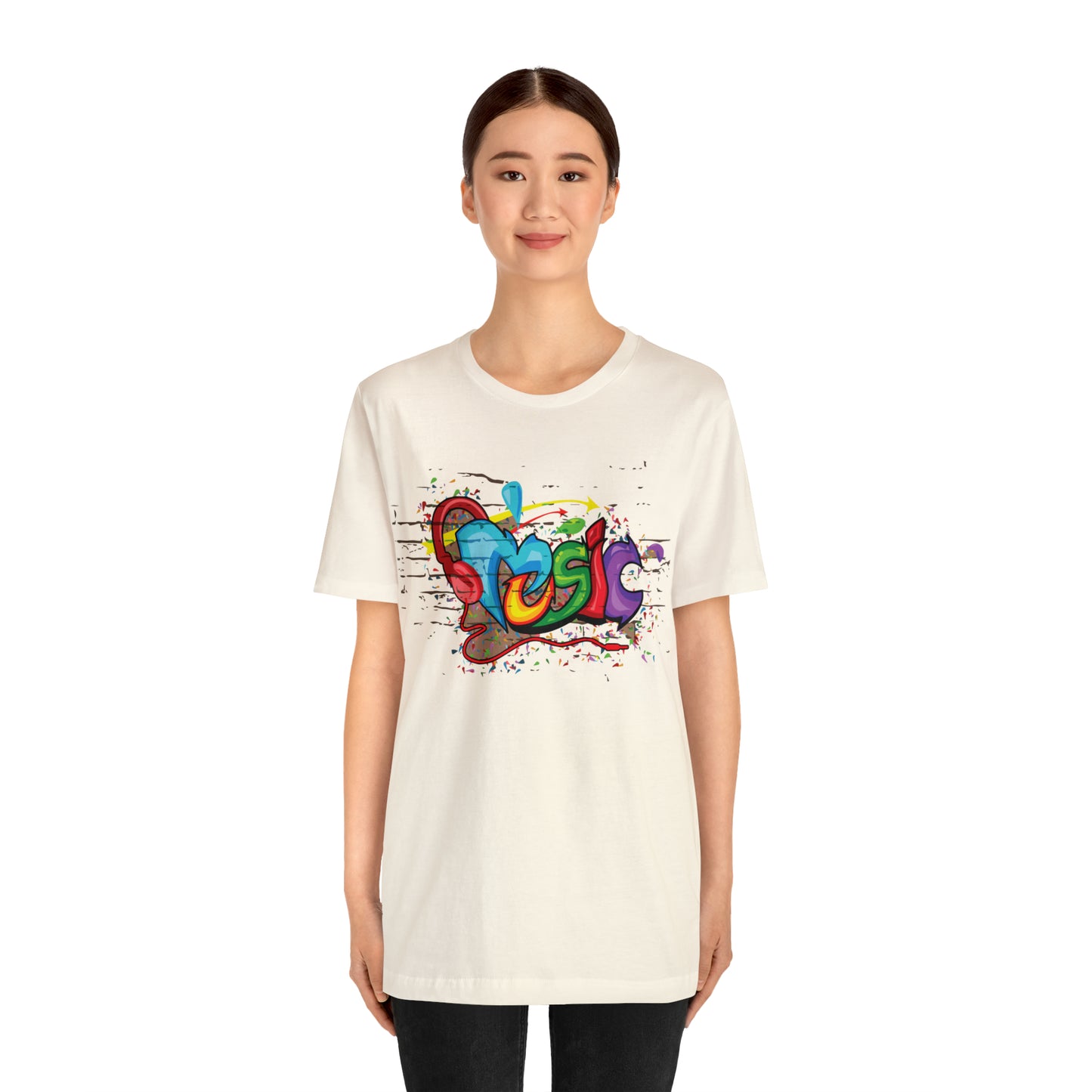 Music colorful graffiti T-Shirt