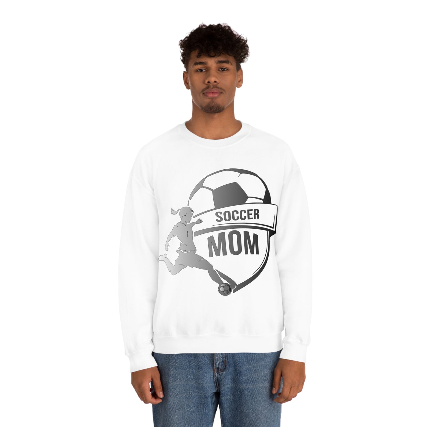 Mom soccer Crewneck Sweatshirt